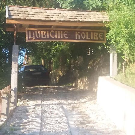Chalet Ljubicine Kolibe Golubinje Buitenkant foto