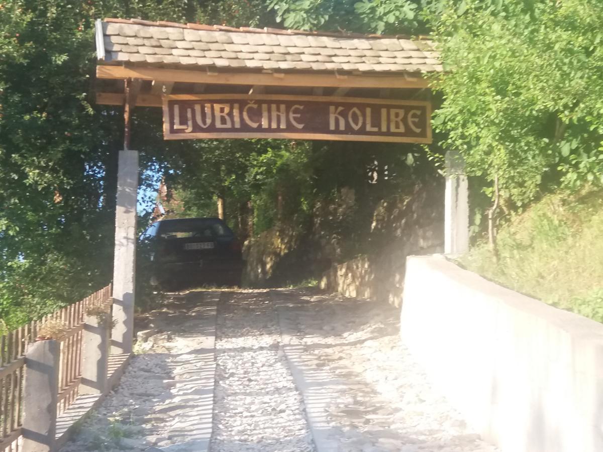 Chalet Ljubicine Kolibe Golubinje Buitenkant foto